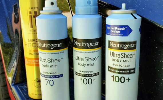 GSO Fishing Neutrogena Sunscreen Trick - Three Bottles Of Neutrogena Sunscreen & Hairspray