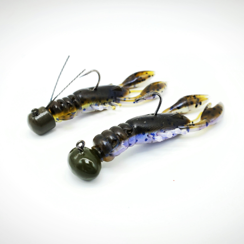 25 Pack Worm Nose Jigs Great for the Ned Rig! – Crawdads Fishing Tackle