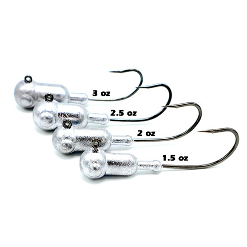 JIGHEADS 50 TAPERED TUBE JIG HEADS Choose Size