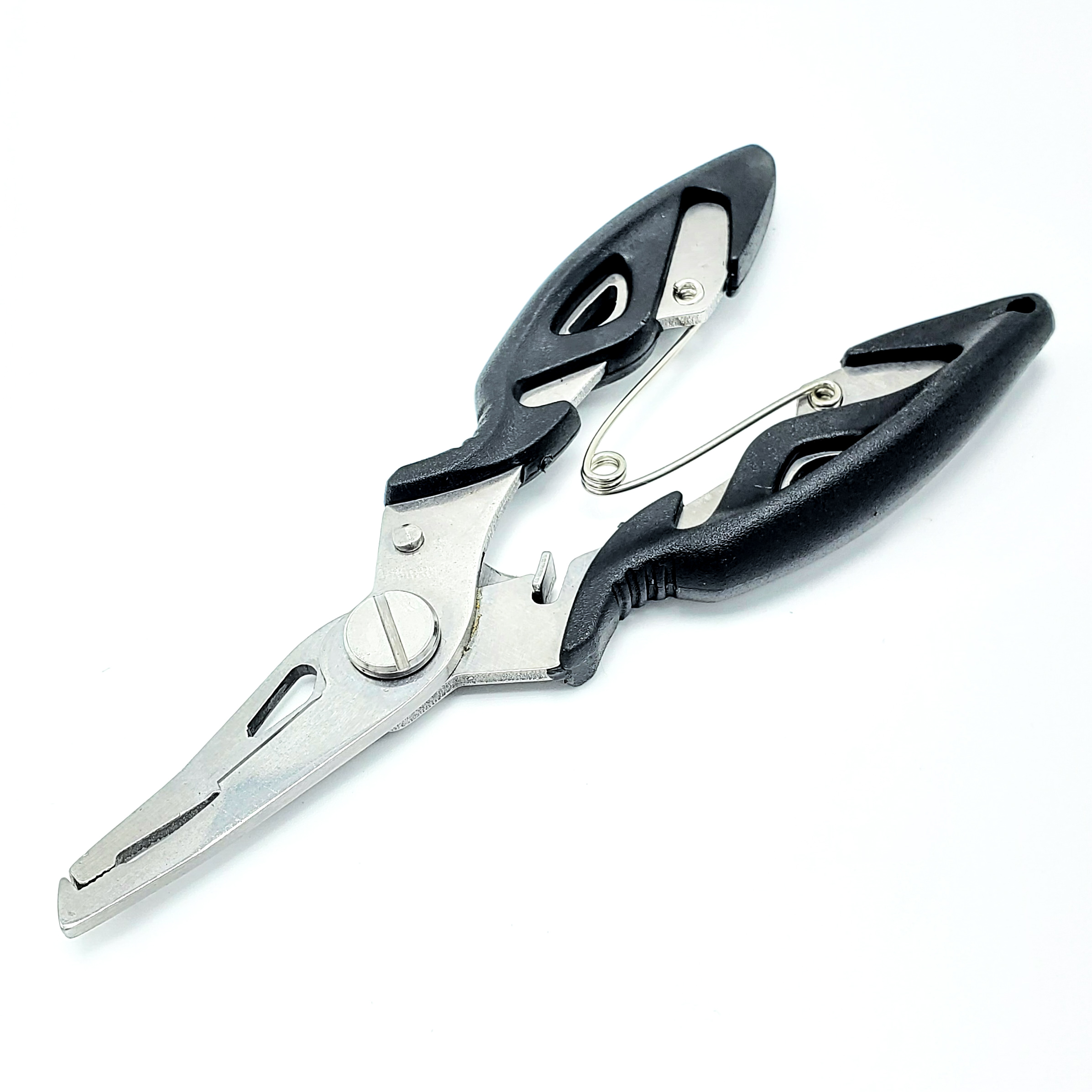 Fisherman's Fishing Pliers Hook Remover Tools Stainless Steel Line
