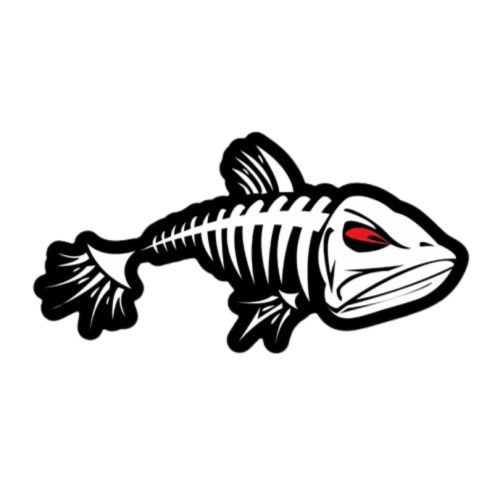 GSO Fishing Grumpy Fish Sticker