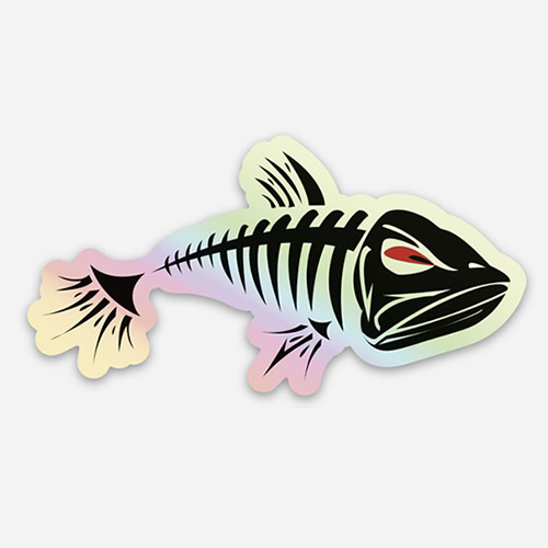 GSO Fishing - Grumpy Fish Holographic