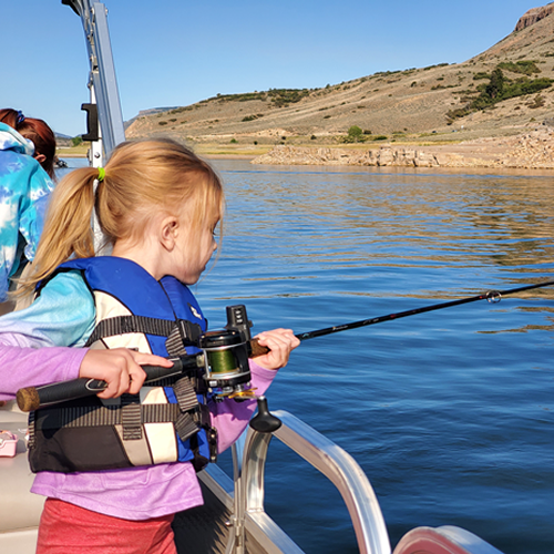 Jigging For Kokanee Salmon - GSO Fishing Junior Angler learning how to jig for Kokanee