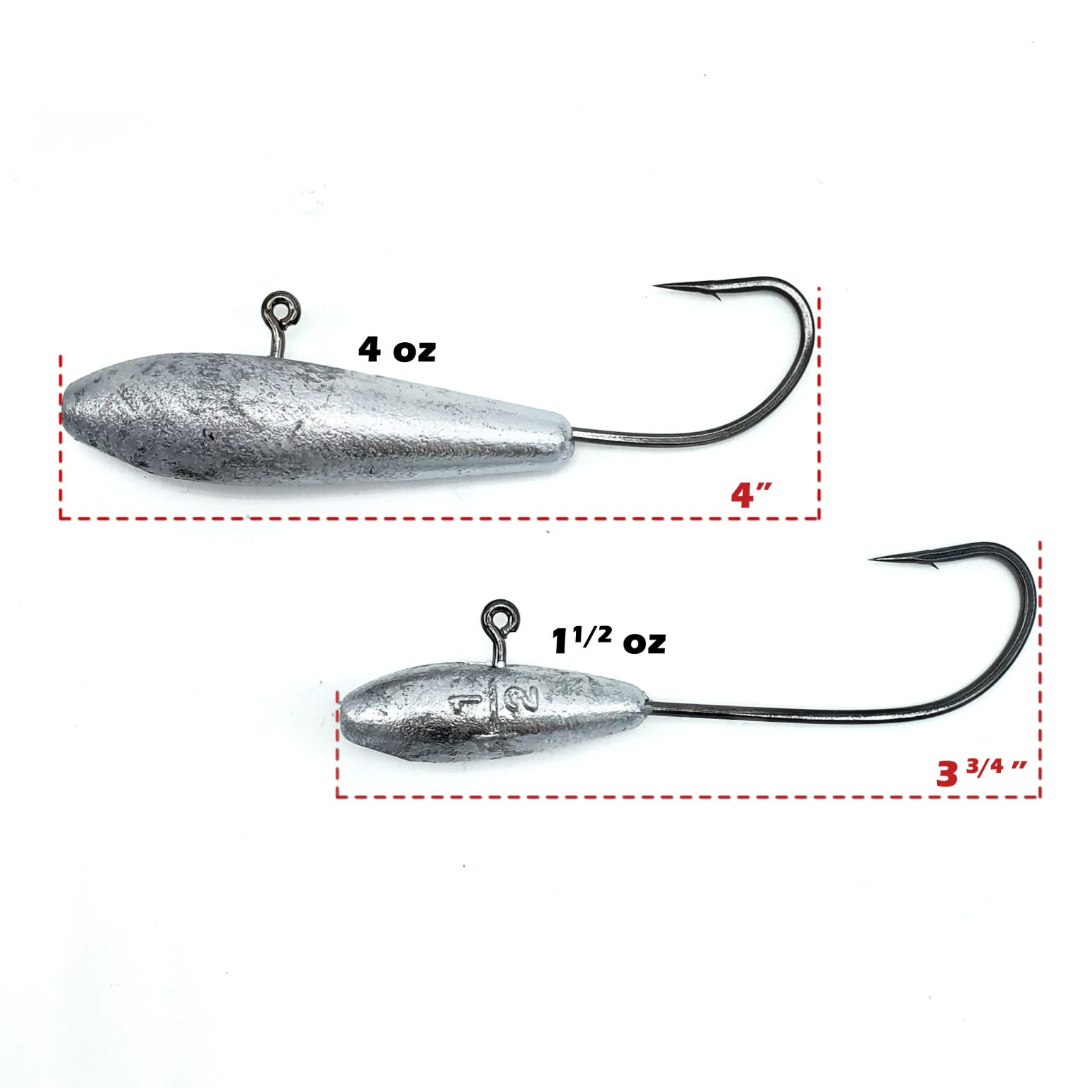 GraveDigger Tube Jig Head GSO Fishing