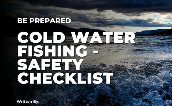 Cold Water Fishing Safety Checklist - GSO Fishing - Be Prepared - Shoreline Wave of Blue Mesa Reservoir