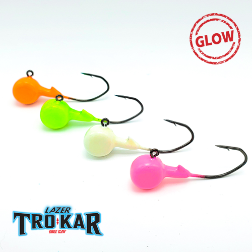Glow Pill Head Jigs (3pk) - GSO Fishing - Premium Guided Trips & Lures
