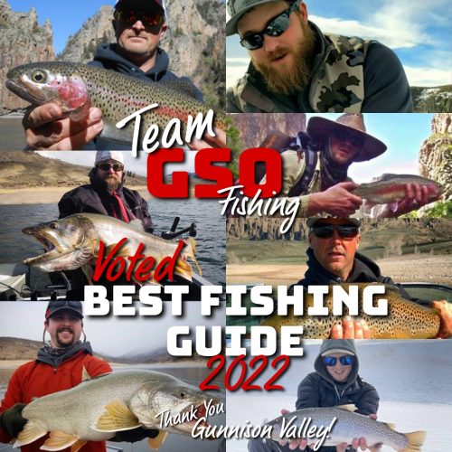 Team GSO Fishing Voted Best Fishing Guides 2022 Gunnison Colorado, Blue Mesa Reservoir